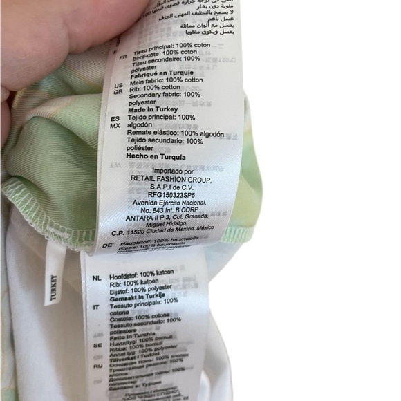 SANDRO Organic Cotton Scarf T-Shirt - Picture 13 of 16